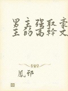 男主强取豪夺女主的高干文