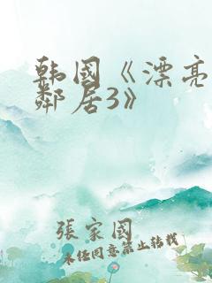 韩国《漂亮的女邻居3》