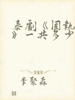 泰剧《固执的爱》一共多少集