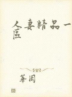 人妻精品一区二区