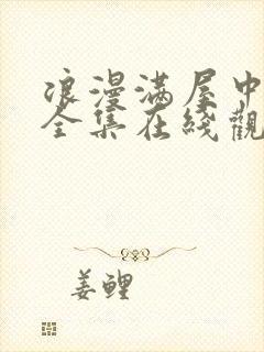 浪漫满屋中文版全集在线观看