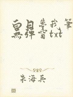 白日梦我笔趣阁无弹窗txt