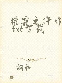 权宠之仵作医妃 txt下载