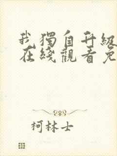 我独自升级动画在线观看免费