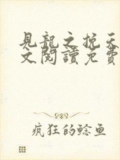 见龙之挽天倾全文阅读免费无弹窗