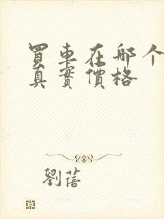 买车在哪个网查真实价格