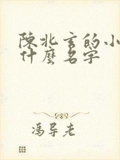 陈北玄的小说叫什么名字