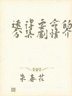 远得要命的爱情分集剧情介绍