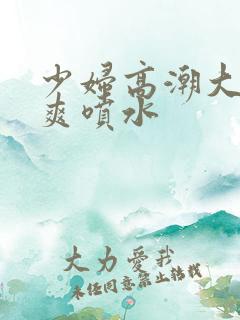 少妇高潮大叫好爽喷水