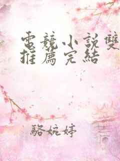 电竞小说双男主推荐完结