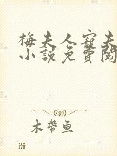 梅夫人宠夫日常小说免费阅读