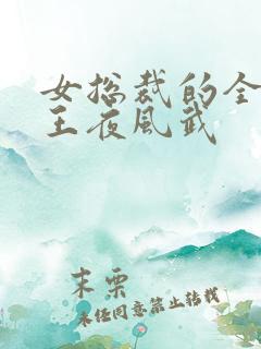 女总裁的全能兵王夜风武