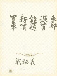 买新能源车除了车价还有哪些费用