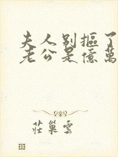 夫人别抠了,你老公是亿万总裁短剧