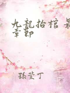 九龙抬棺 最新章节