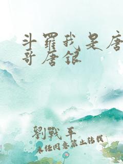 斗罗我是唐三他哥唐银