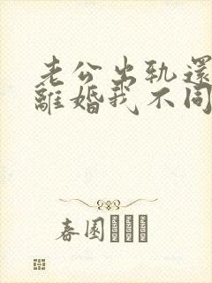 老公出轨还起诉离婚我不同意怎么办