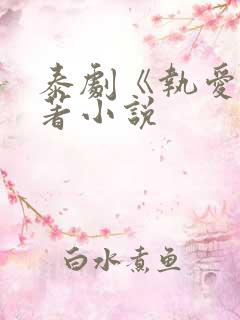 泰剧《执爱》原著小说