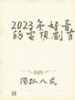 2023年好看的电视剧有哪些