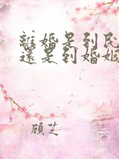 离婚是到民政局还是到婚姻登记处