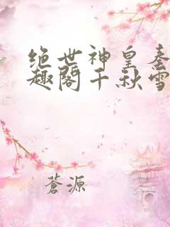 绝世神皇秦轩笔趣阁千秋雪