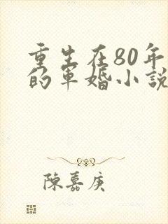 重生在80年代的军婚小说