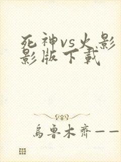 死神vs火影火影版下载