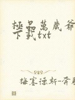 极品万岁爷小说下载txt