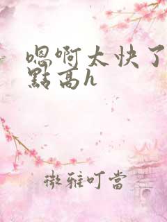 嗯啊太快了慢一点高h