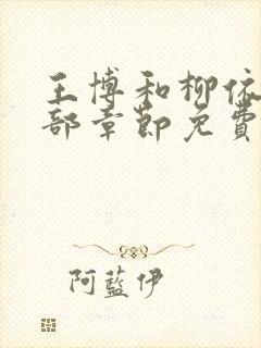 王博和柳依儿全部章节免费阅读