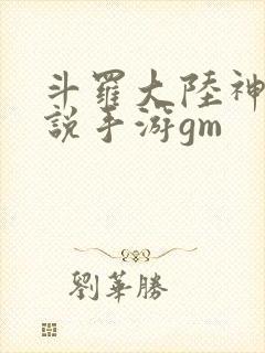 斗罗大陆神界传说手游gm