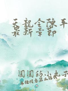 天龙令陈平免费最新章节