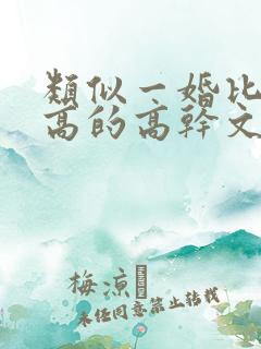 类似一婚比一婚高的高干文