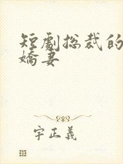 短剧总裁的闪婚娇妻