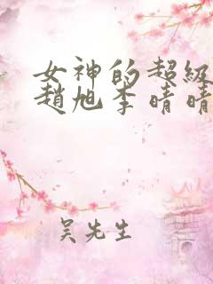 女神的超级赘婿赵旭李晴晴