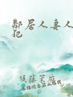 邻居人妻人公侵犯