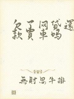 欠了网贷还能贷款买车吗