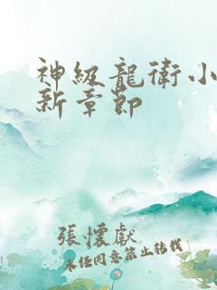 神级龙卫小说最新章节