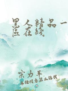 黑人精品一区二区在线