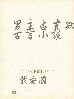 男主占有欲强的古言小说