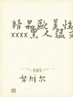 精品欧美性猛交xxxx黑人猛交