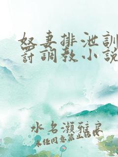 奴妻排泄训诫惩罚调教小说