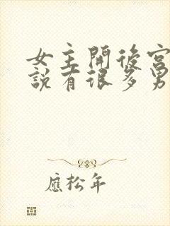 女主开后宫的小说有很多男主