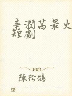 辛润茜最火十部短剧