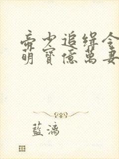 帝少追缉令天才萌宝亿万妻颜一