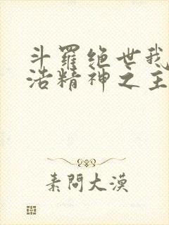 斗罗绝世我霍雨浩精神之主