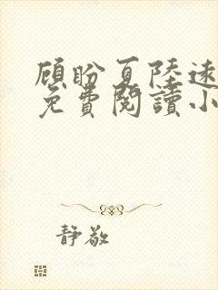 顾盼夏陆远全文免费阅读小说