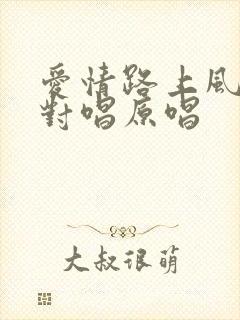 爱情路上风雨多对唱原唱