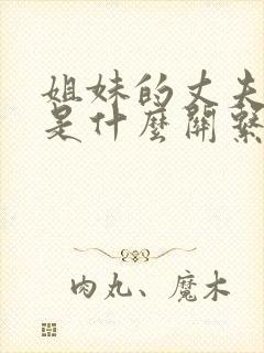 姐妹的丈夫之间是什么关系