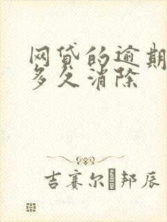 网贷的逾期记录多久消除